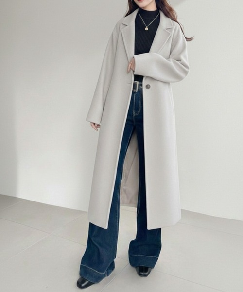 Ada. コート チェスターコート ダブルチェスター ロングコート