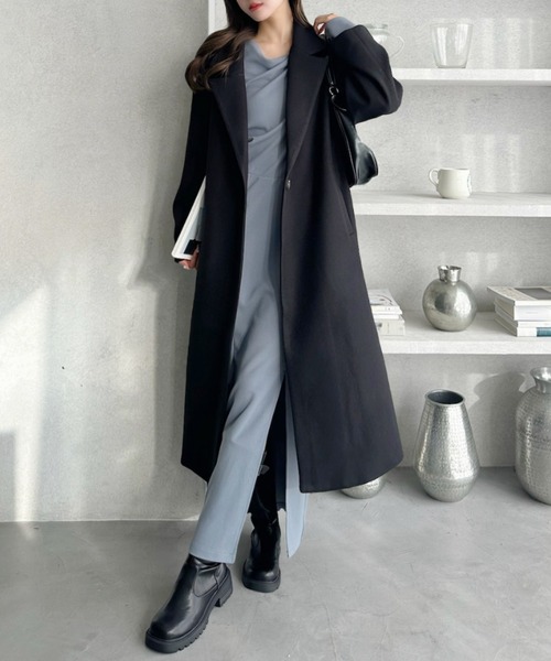 Ada. コート チェスターコート ダブルチェスター ロングコート