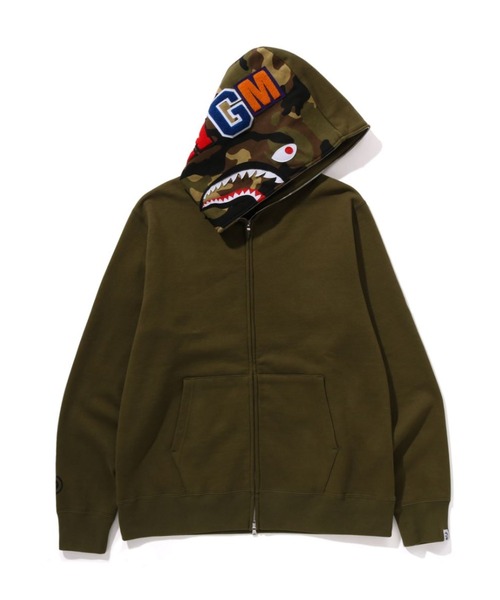 A BATHING APE（アベイシングエイプ） パーカー 1ST SHARK FULL ZIP