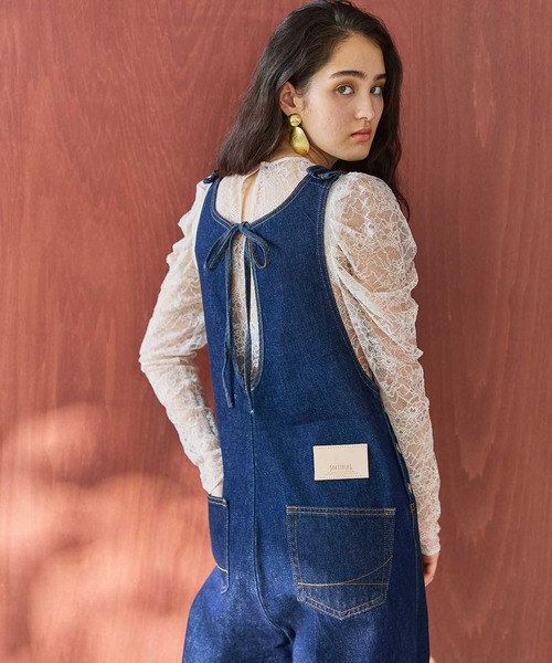 SOMETHING（サムシング） サロペット オーバーオール レディース