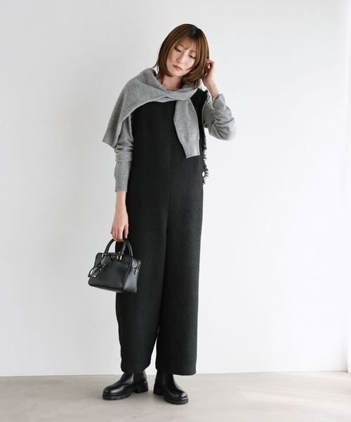 BABYLONE（バビロン） オールインワン ツイードフリンジオールインワン