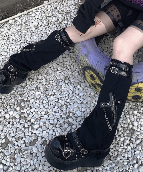 NOVESSEL レッグウォーマー A'GEM/9 × .kom「NOVESSEL/ノベセル