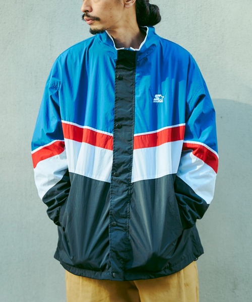 STARTER（スターター） ジャケット ナイロンジャケット 配色切替