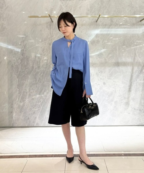 allureville（アルアバイル） ブラウス シャツ フリュイドオーバー