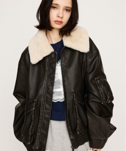 SLY（スライ） ブルゾン アウター 「完売カラー再入荷」WASHED PUFFER
