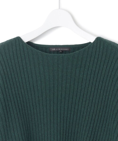 23区（ニジュウサンク） ニット セーター 「Oggi2月号掲載/洗える