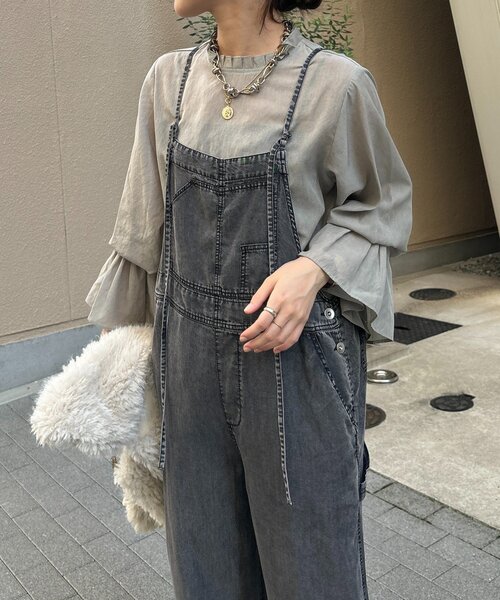 DouDou（ドゥドゥ） オールインワン 「新色追加」リヨセルデニム