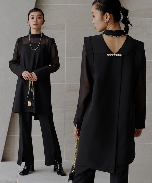 RUIRUE BOUTIQUE（ルイルエブティック） パンツドレス : ZOZOTOWN