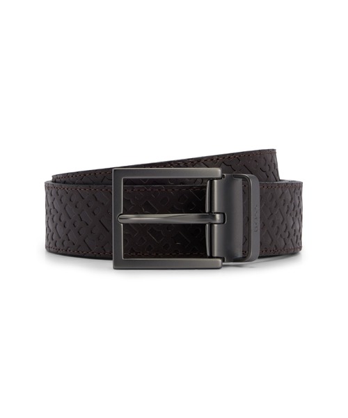 BOSS（HUGO BOSS） ベルト リバーシブルデザイン モノグラム＆スムース