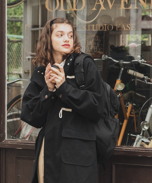 BONLECILL（ボンルシール） ダッフルコート コート メルトン