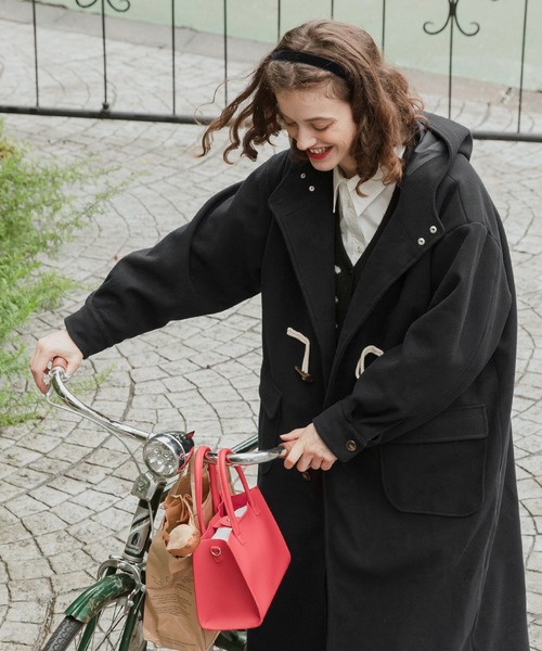 BONLECILL（ボンルシール） ダッフルコート コート メルトン