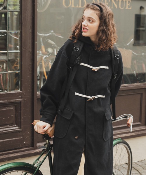 BONLECILL（ボンルシール） ダッフルコート コート メルトン