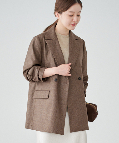 IENA（イエナ） ジャケット テーラードジャケット ガンクラブチェック