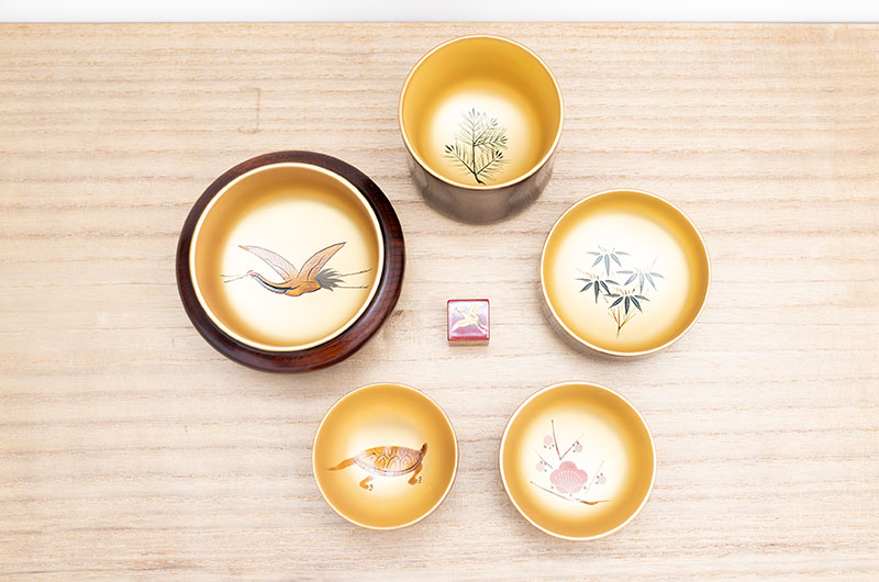 茸盃〈木地呂〉｜カップ｜商品｜佐藤善六漆器店［川連漆器］