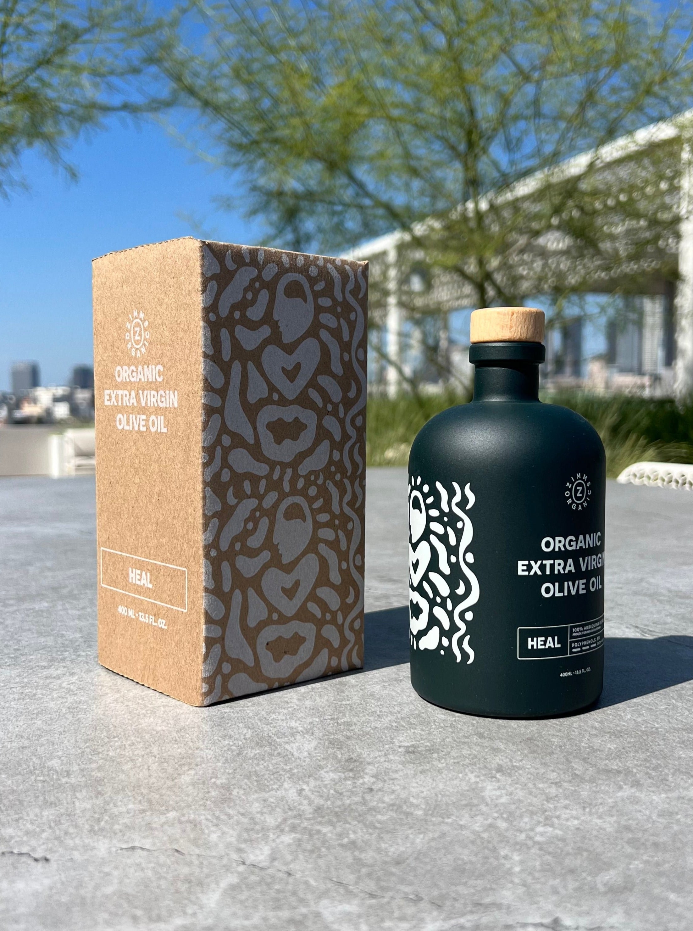 Zimms Organics - HEAL Organic Extra Virgin Olive Oil (EVOO) - 400ml