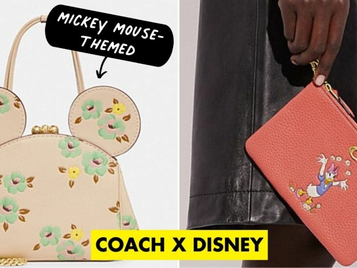 The Coach x Disney Collection Has Mickey Mouse-Shaped Bags