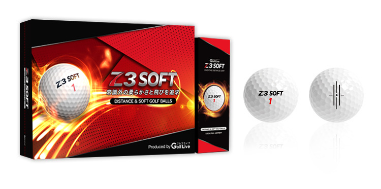 Z3 SOFT（ゴルフボール） - ゴルフライブ公式サイト