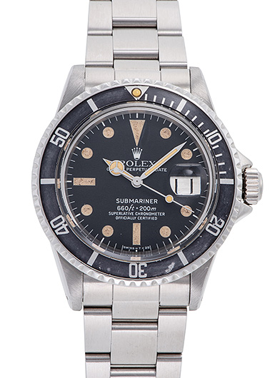 ロレックス サブマリーナ デイト 1680 ブラック アンティーク | かめ吉