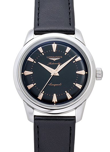 ロンジン コンクエスト ヘリテージ L1.649.4.52.2 ブラック 新品 | かめ吉