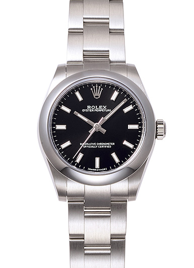 ロレックス オイスター パーペチュアル 177200 ブラック 中古 | かめ吉