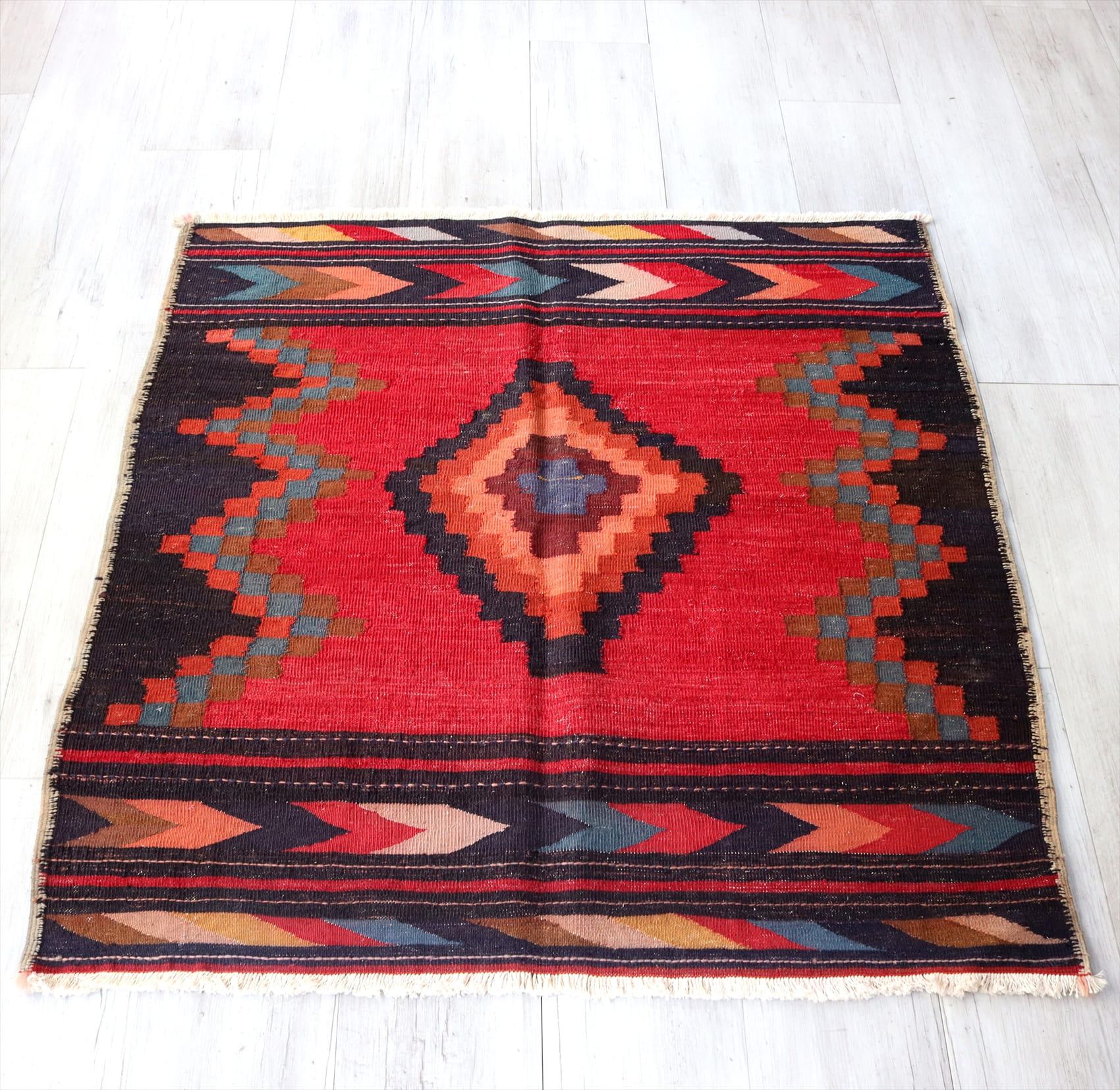 キリム アフガニスタン ビィンテージ 95×140 キリム アフガニスタン