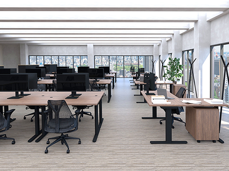 fantoni/ファントーニ パソコンデスク GT 幅160 奥行80 高さ72cm