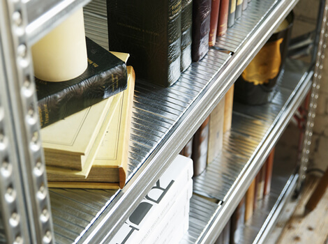 METALSISTEM メタルシステムラック 5段タイプ 幅98cm スチール製