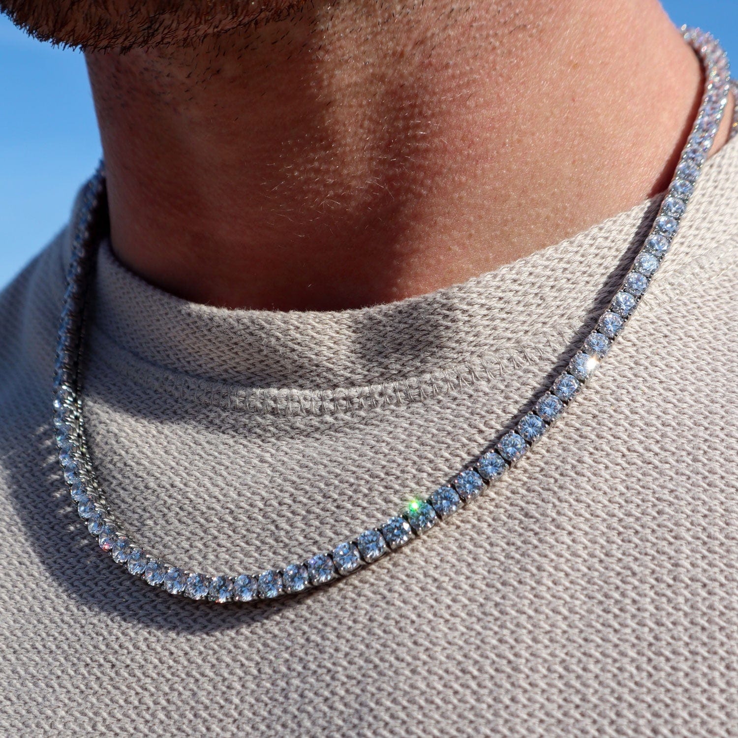 5mm Tennis Necklace | GASPER.CO