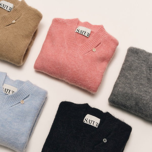 Qoo10] SATUR Essen Two Tone Mohai