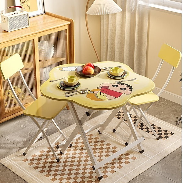 Qoo10] クレヨンしんちゃん 折りたたみテーブル