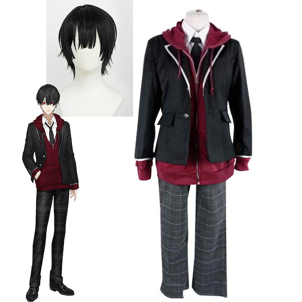 Qoo10] にじさんじ 葛葉 ウィッグ追加可 私服