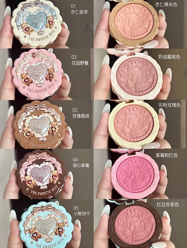 Qoo10] FLOWER KNOWS スウィーティーベア コスメセット ボック