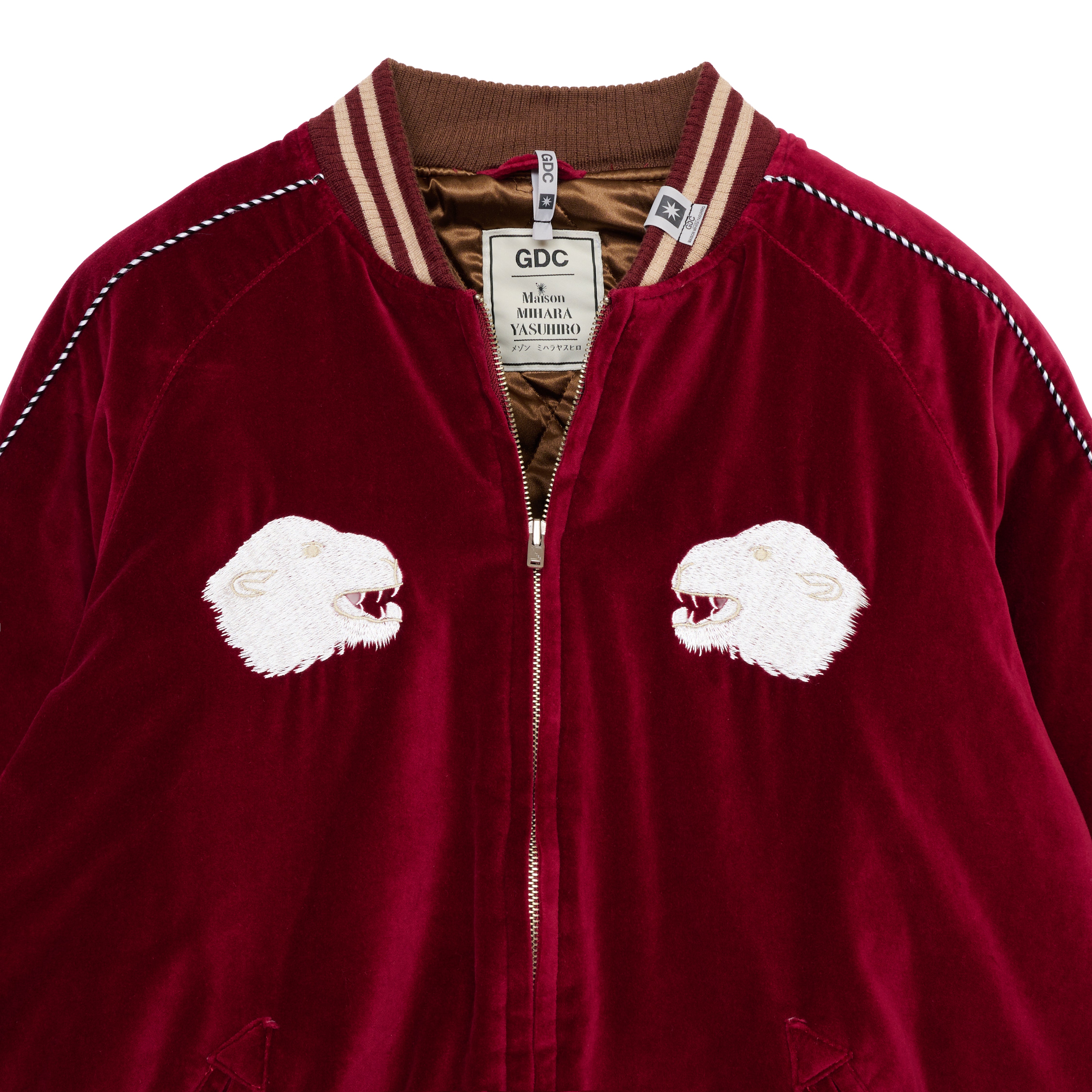 MIHARA YASUHIRO X GDC collabo】Satin Blouson