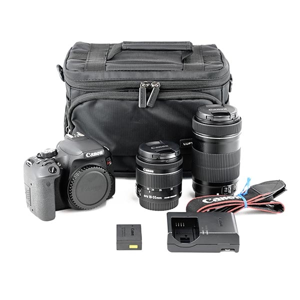 キヤノン 一眼レフカメラ EOS Kiss X9i ブラック ダブルズームキット