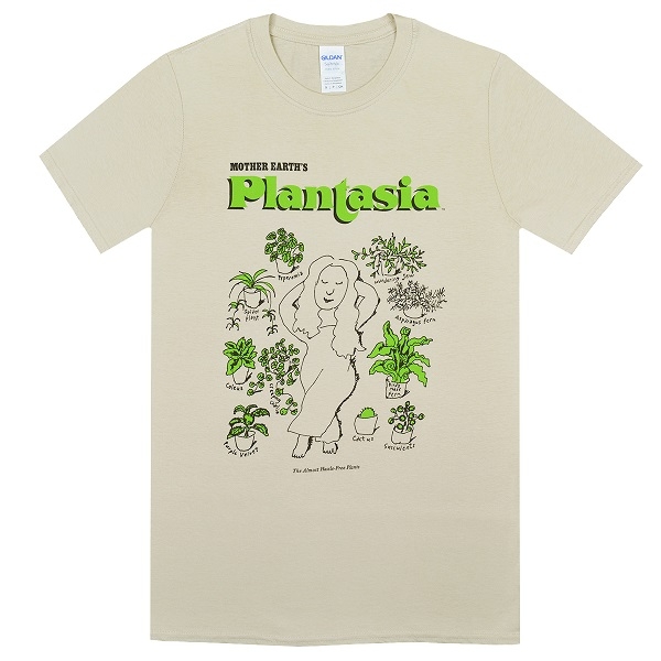 MORT GARSON Plantasia Woman With Her Plants Tシャツ | GEEKHEAD