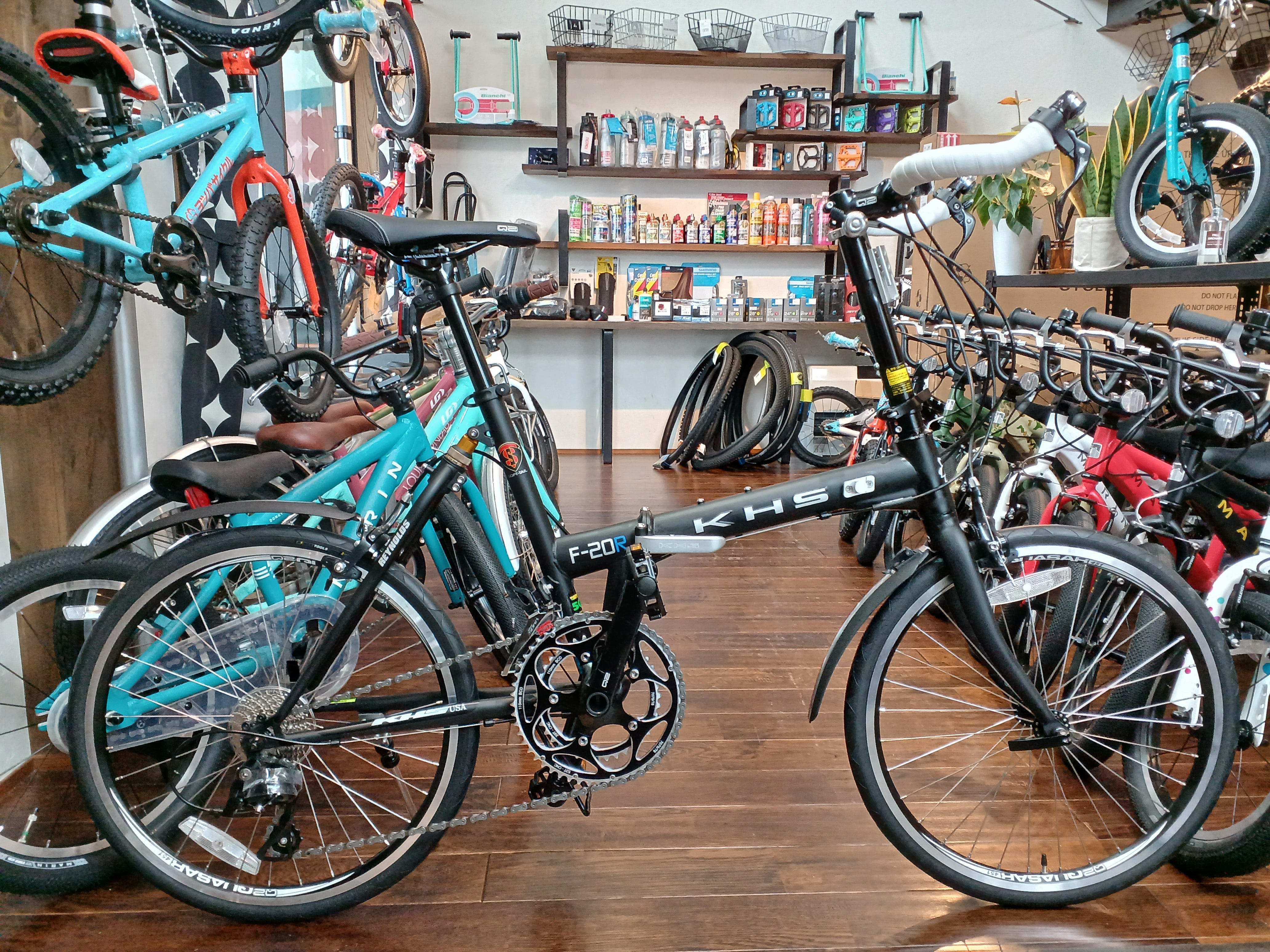 入荷未定 予約受付中】KHS F-20R （451） ﾏｯﾄﾌﾞﾗｯｸ 折りたたみ自転車