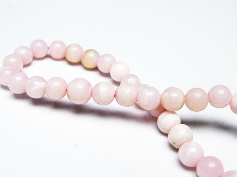 ピンクカルサイト ブレスレット5mm[T144-8071]