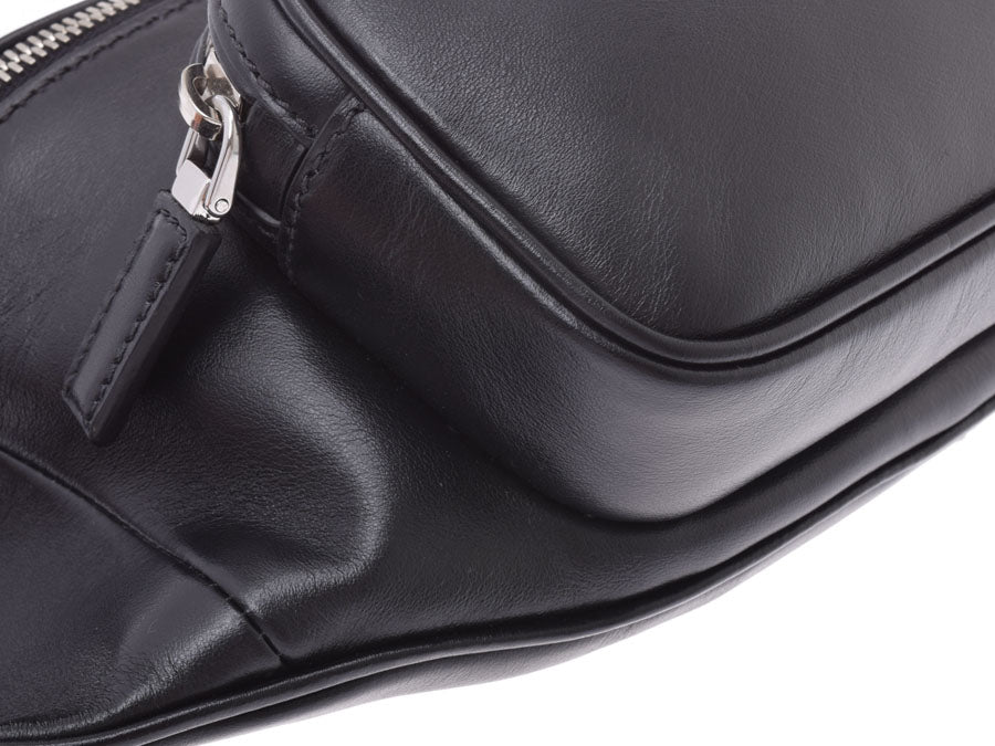 プラダ ボディバッグ 黒 2VL006 メンズ レディース カーフ ウエスト