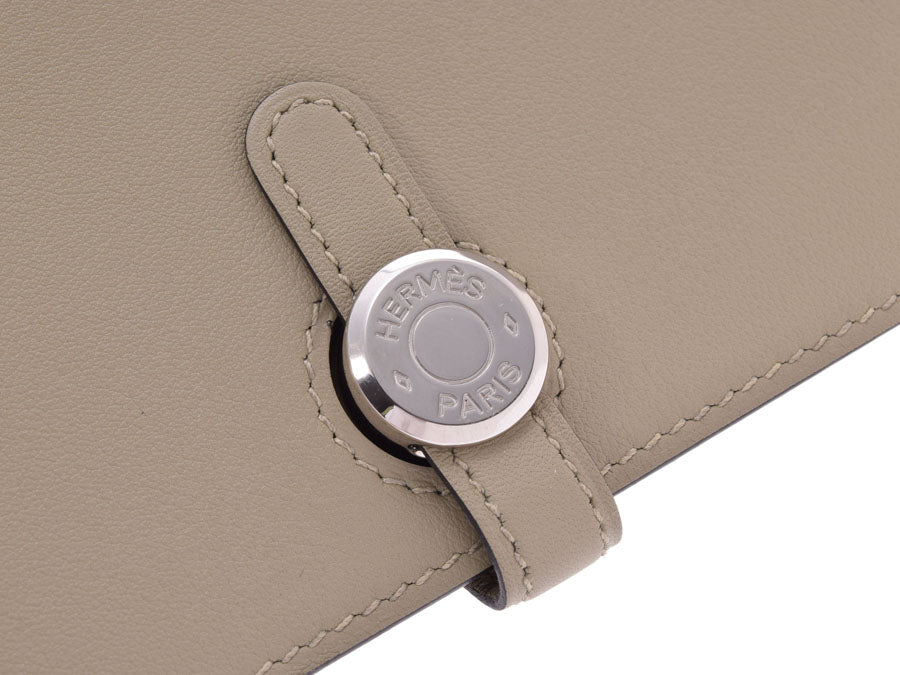 エルメス ドゴンロング セージ SV金具 A刻印 レディース メンズ