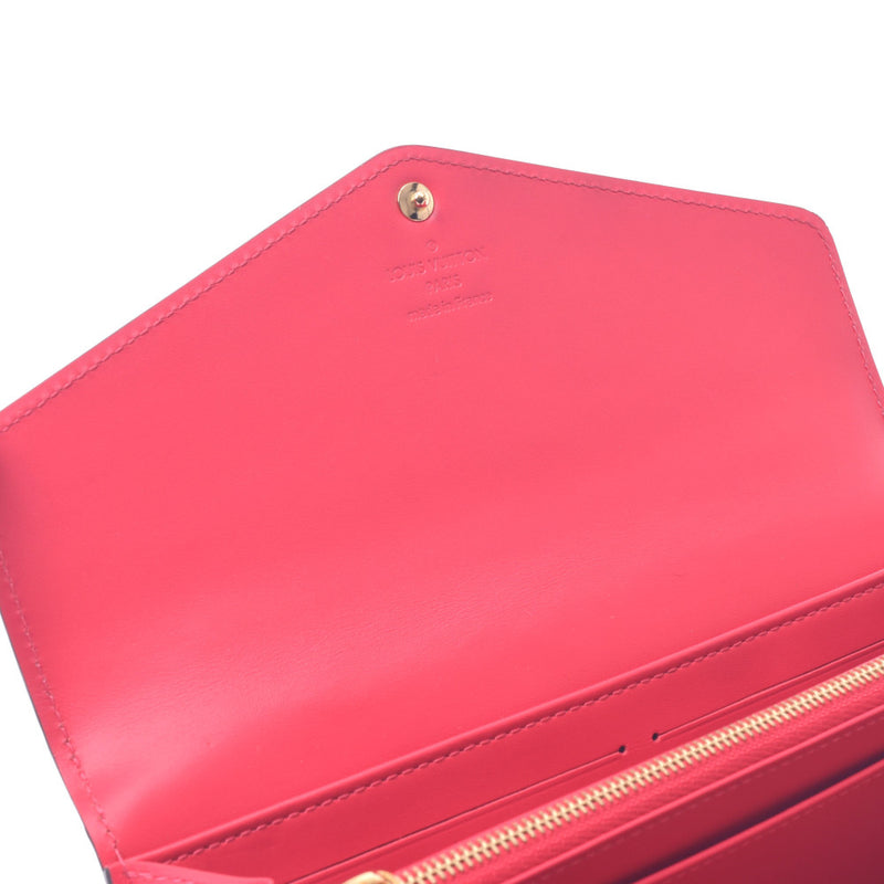 ルイヴィトンポルトフォイユ サラ 14125 ホットピンク レディース