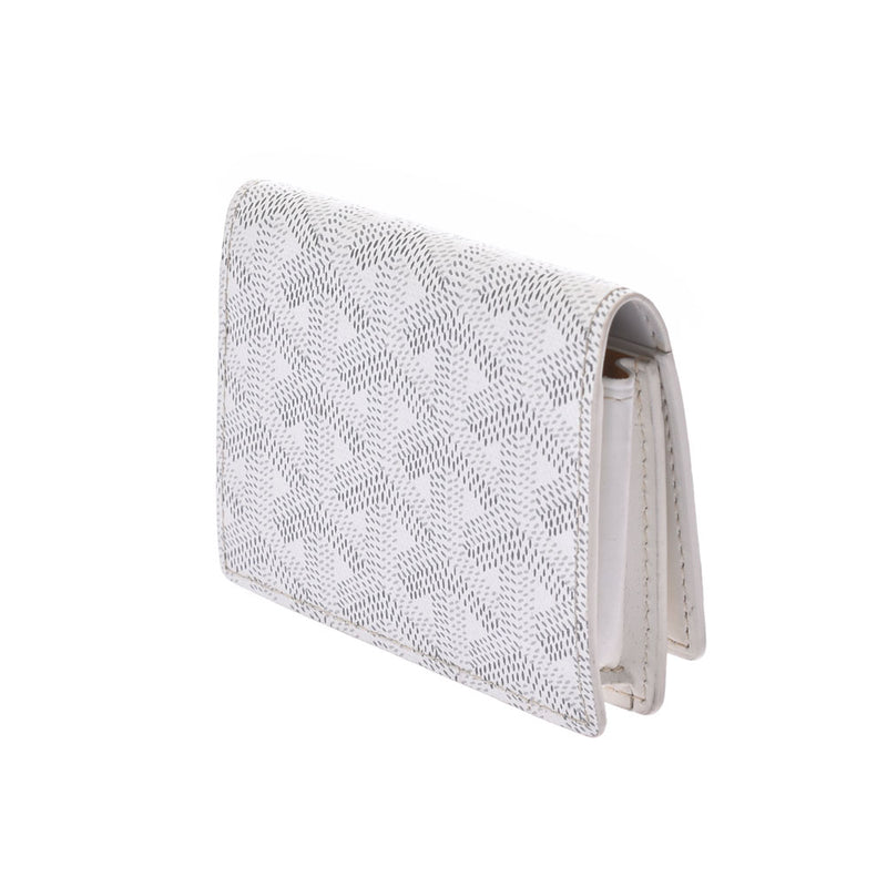 ゴヤール名刺入れ 白 ユニセックス PVC カードケース GOYARD 中古