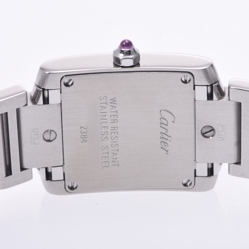 カルティエタンクフランセーズ SM レディース 腕時計 2384 CARTIER