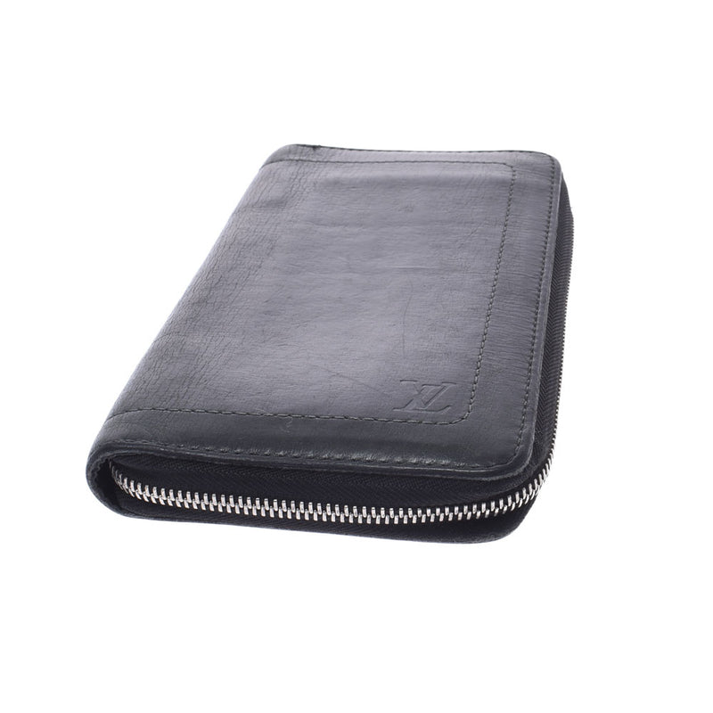 ルイヴィトンユタ ジッピーオーガナイザー バサルト メンズ レザー 二