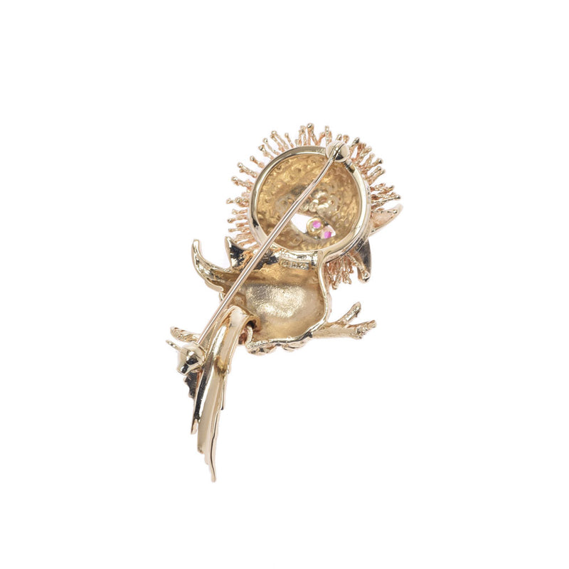 ミキモト鳥 モチーフ ユニセックス ブローチ MIKIMOTO 中古 – 銀蔵