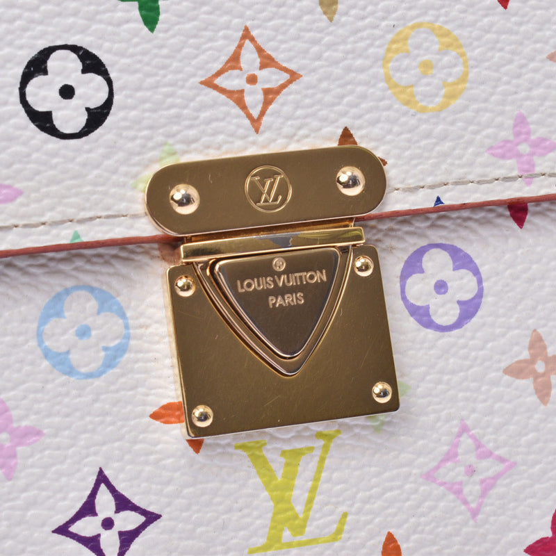 ルイヴィトンコアラ 14144 白 レディース モノグラムマルチカラー 三