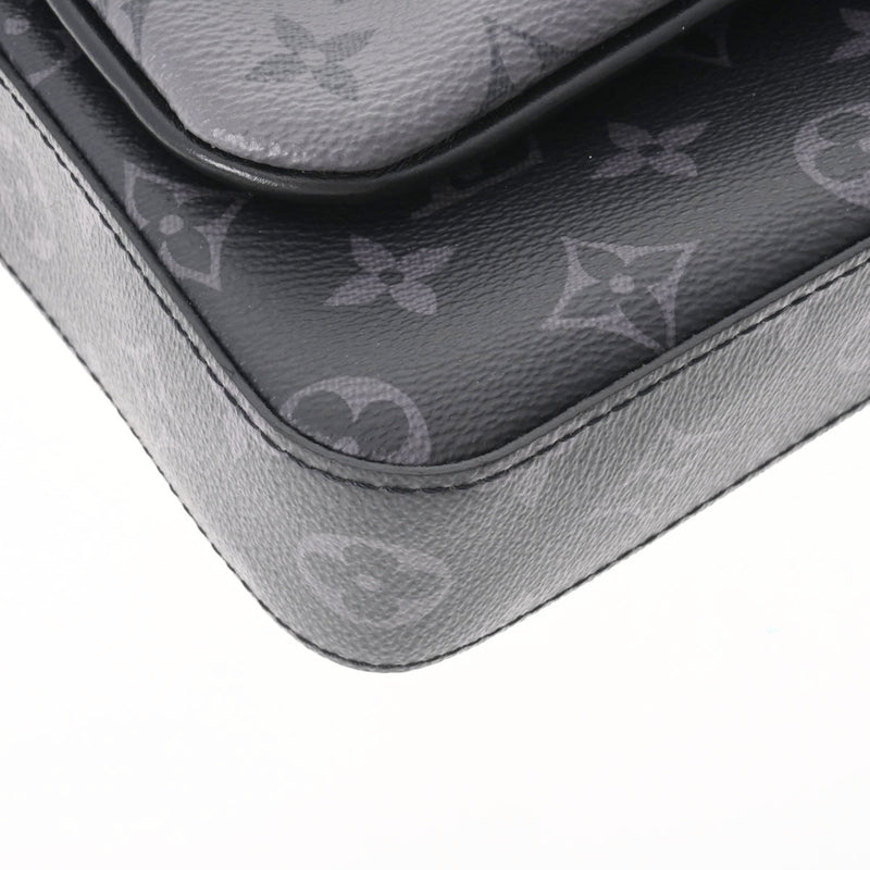 ルイヴィトンエクリプス トリオメッセンジャー 14145 黒/グレー メンズ