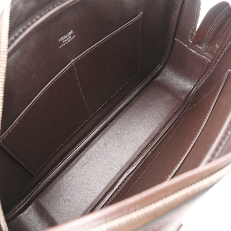 エルメスプリュム エラン ショコラ パラジウム金具 □J刻印(2006年頃