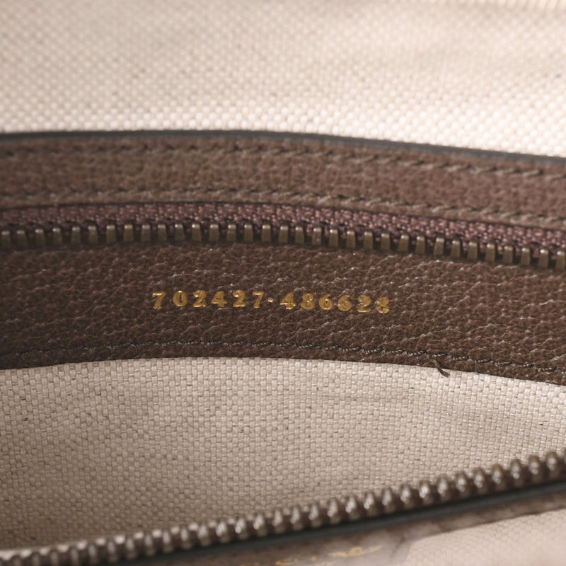 グッチグッチ アディダスコラボ 茶 ゴールド金具 レディース PVC