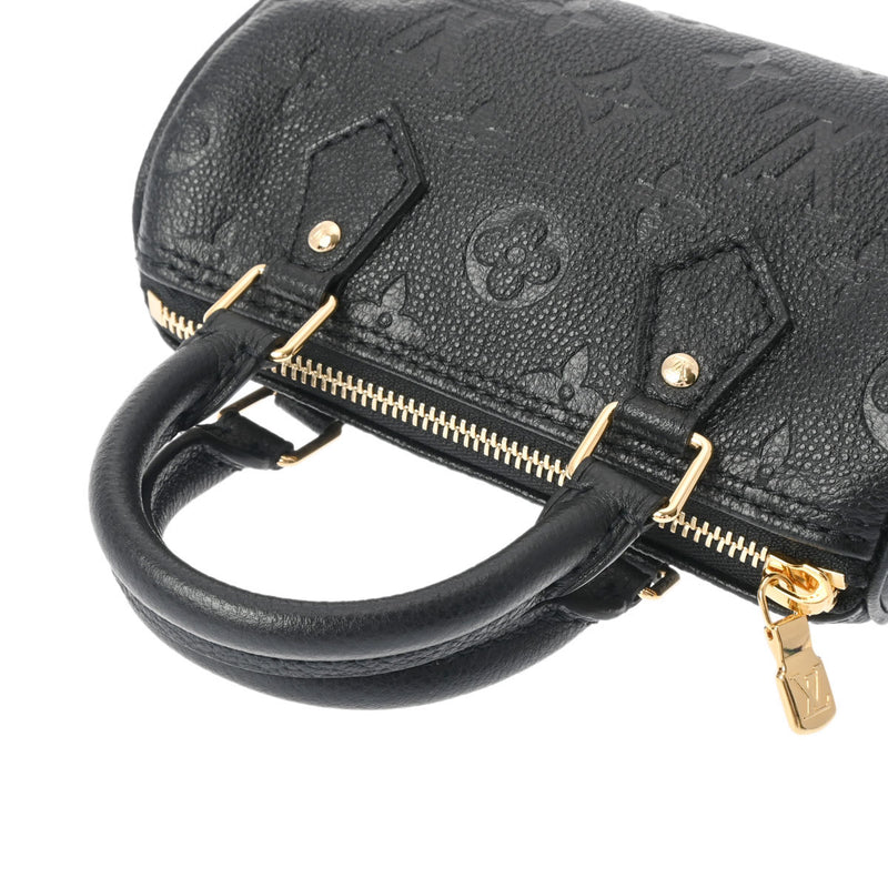 ルイヴィトンナノ スピーディ 2WAY 43006 ブラック レディース レザー