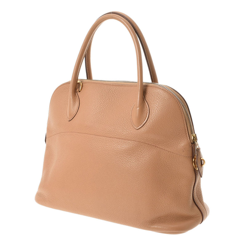 エルメスボリード31 2WAY タバックキャメル ゴールド金具 □L刻印(2008